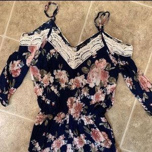 Rue 21 Floral Romper